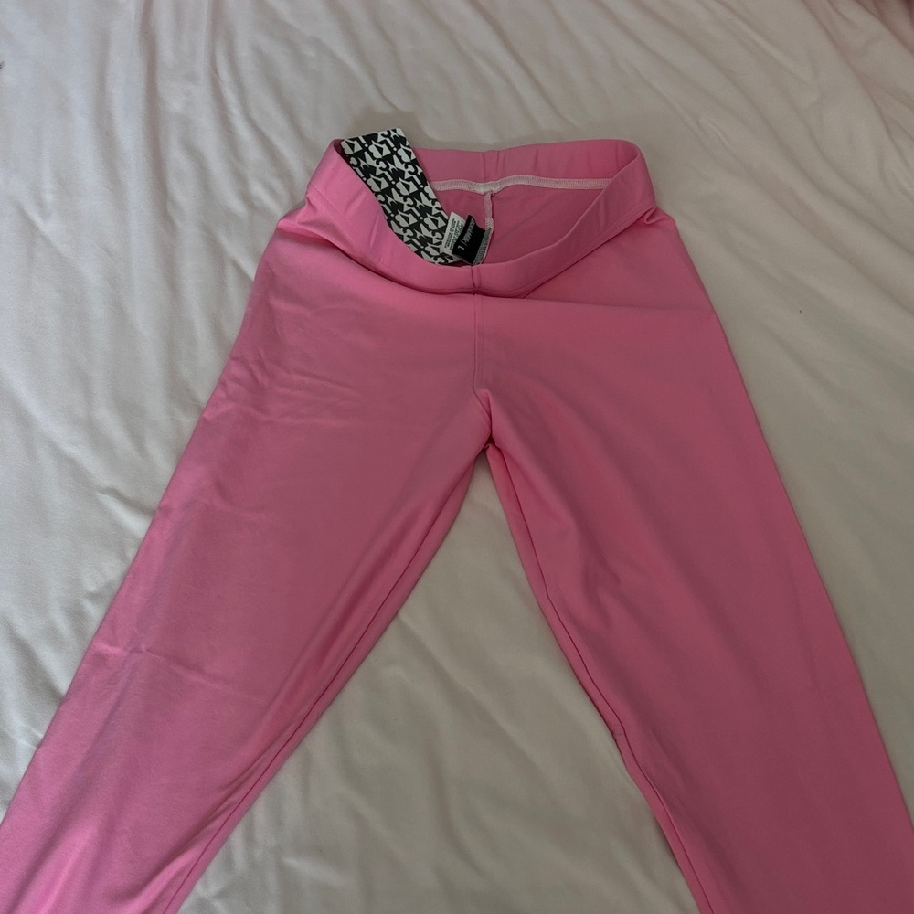 BlackMilk Pink Leggings w/stirups